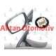 AYNA DIŞ DİKİZ L-200 06-14 ELEKTRİKLİ ISITMALI OTOMATİK KATLANIR KROM SOL