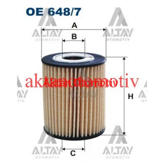 YAĞ FİLTRESİ CAPTİVA / EPİCA / CRUZE / ANTARA / LACETTİ 07-12 2.0 D Z20S