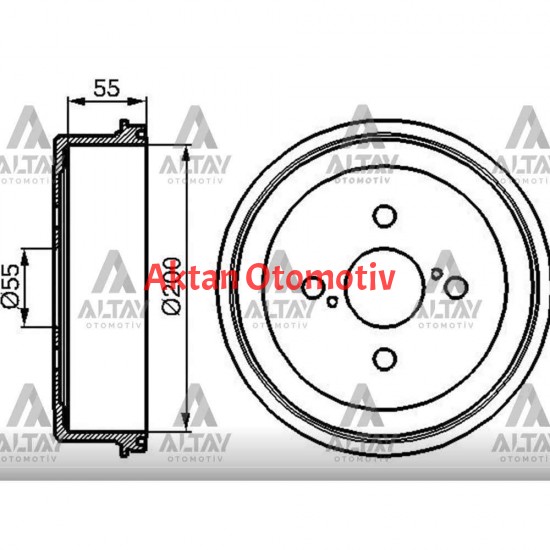 FREN KAMPANASI COROLLA    88-02 / ARKA 200-4