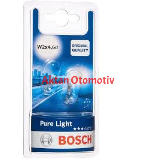 AMPUL PURE LİGHT 12V 1.2W / W2 X 4,6D