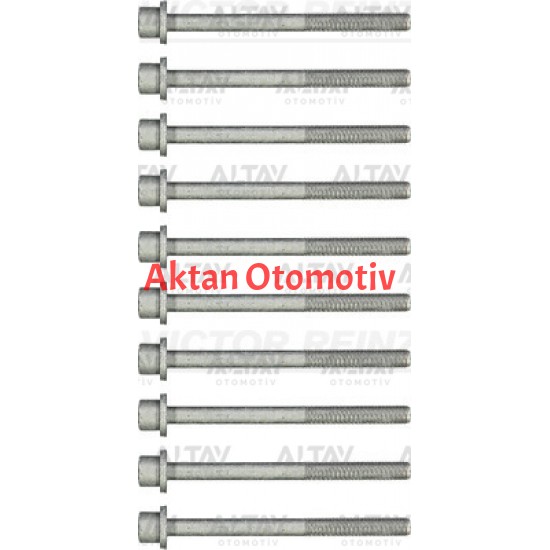 CİVATA SİLİNDİR KAPAK SAPLAMASI ASTRA F / VECTRA A C20NE-C16SE