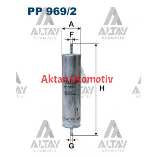 YAKIT FİLTRESİ (MAZOT) FREELANDER 1 17= 2.0D-3.0D