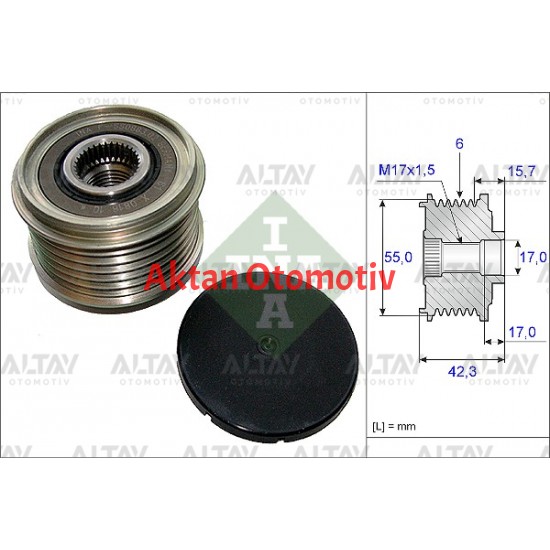 KASNAK ŞARJ DİNAMO MEGANE II-III / LAGUNA III / SCENIC II 1.5DCI