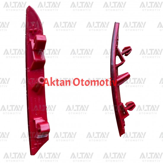 ARKA TAMPON REFLEKTORU SOL RENAULT CLIO V 23=(ORJINAL URUN NATURAL KUTU)