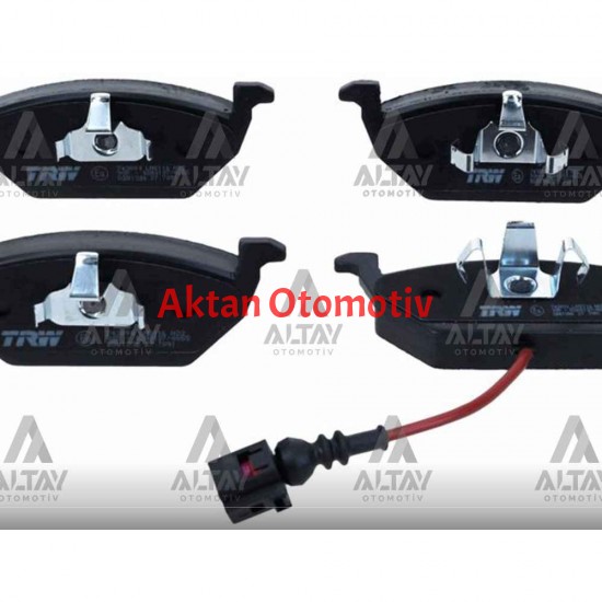 FREN BALATA GOLF4  97-05 / GOLF5 03-09 / BORA 98-05 / LEON 99-06 / JETTA 06-09 FİŞLİ ÖN