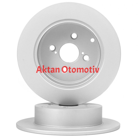 FREN DİSKİ COROLLA 03-07 / COROLLA-VERSO 04-07 / 1.4 D4D DİZEL ARKA DÜZ 279-4 KAPLAMALI