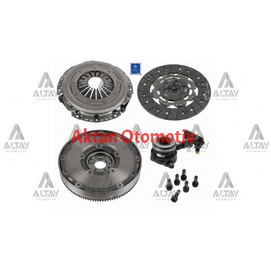 DEBRİYAJ SETİ VOLANLI FOCUS / FIESTA / MONDEO / VOLVO / MAZDA 11=1.5 -1.6 TDCI RULMANLI