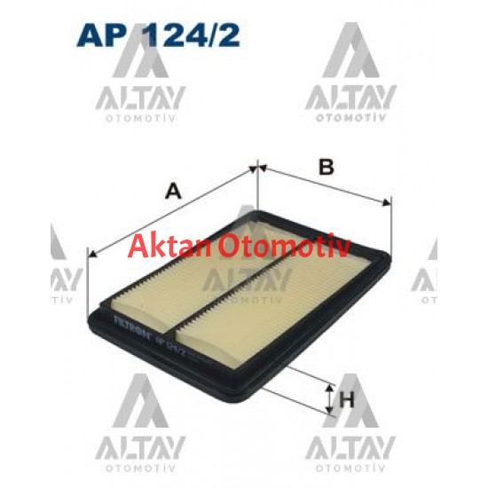 HAVA FİLTRESİ QASHQAI 14=1.2 DIG-T-1.5 DCİ-1.6 DCİ / X-TRAIL 14=1.6 DCI 2.0-2.5