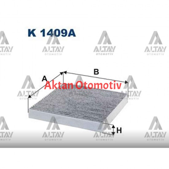 POLEN FİLTRESİ TUCSON 15-19 / KONA 18= / RIO 17= / SPORTAGE 16= KARBONLU
