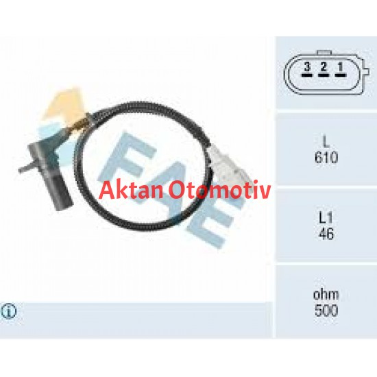 SENSÖR KRANK DEVİR POLO / CORDOBA / FABİA 01-09 AMF-BNV-BNM 1.4 TDİ