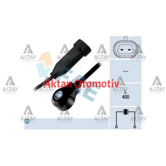 SENSÖR VURUNTU ASTRA F / ASTRA G / CORSA B CORSA C / VECTRA B / VECTRA C X14SZ-X16XEL-Z14XE-Z16XE