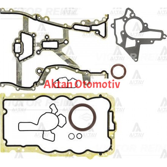 TAKIM CONTA ASTRA H 04-10 / CORSA C 00-06 / 1.2-1.4 16V (Z12E-Z14XEP) +KEÇE ALT