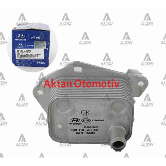 YAĞ SOĞUTUCUSU ACCENT 09= ERA / GETZ / MATRIX / I-30 / I-20 / CEED / RIO / BLUE DİZEL