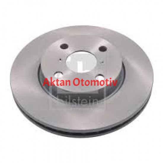 FREN DISKI YARIS 12-14 / ÖN HAVALI 258-4 KAPLAMALI (SET)