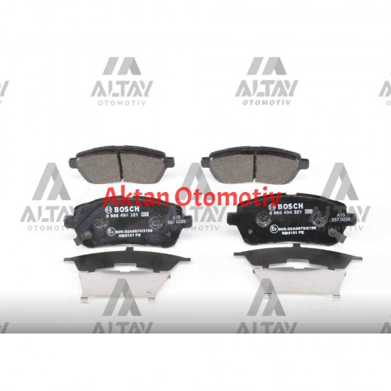 FREN BALATA FIESTA 09= / SWIFT 10-16 / MAZDA 2 08= ÖN