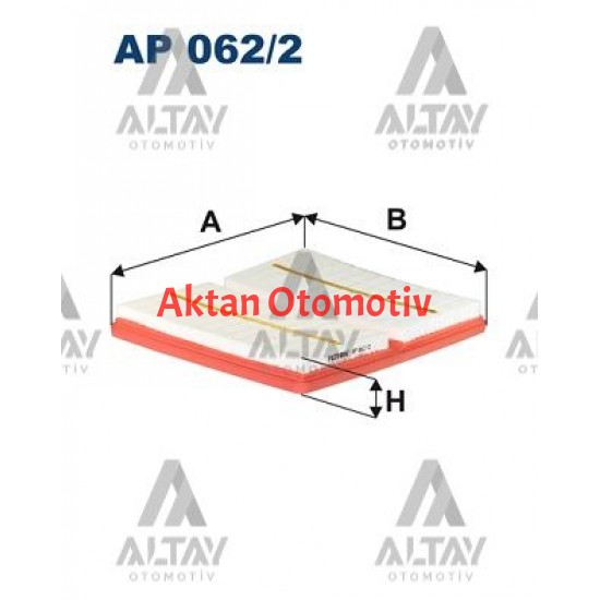 HAVA FİLTRESİ POLO / GOLF7 / A1 / İBİZA / FABİA 15= 1.0 TSI CHZC-CHZK-CHZD-CHZB (ÇİFTLİ)