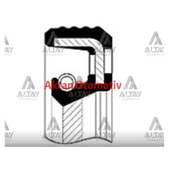 KEÇE KRANK CARISMA / VİVARO / MASTER / TRAFİC / KANGOO / MEGANE / LAGUNA 1.9 DTI / DCI / SOLENZA 1.9 D / S40 I / V40 I 1.9 Di ÖN /(42x54x6)