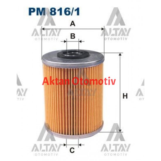 YAKIT FİLTRESİ (MAZOT) MASTER / MOVANO / MEGANE II / LAGUNA I-II / KANGO / VITARA 96= 1.9DCI