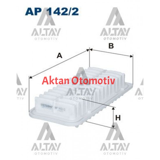 HAVA FİLTRESİ YARIS  99-02 / 10=