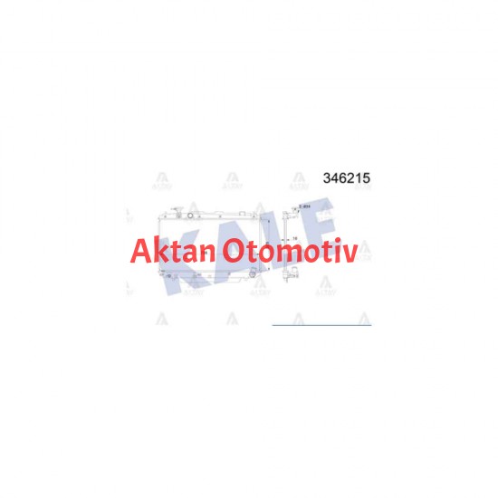 RADYATÖR SU RAV-4 00-06 M-T BRAZING