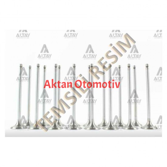 SUPAP TAKIM CIVIC 96-01 VTI / CRX 90-91 B16A2 (IN-8 ÖLÇÜ:33x5,48x102,4 / EX-8 ÖLÇÜ:28x5,46x102,6)