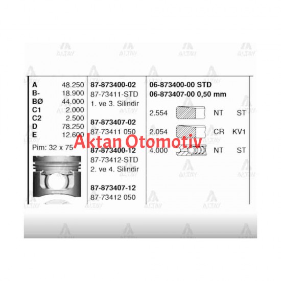 SEGMAN L-200 06-10 CR EURO4 KA4T - KB4T STD