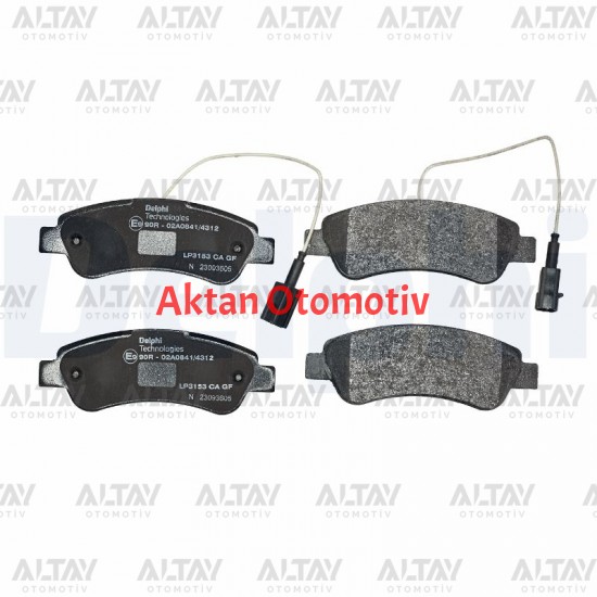 FREN BALATA DUCATO 12-14 / JUMPER 12-14 / BOXER 12-14 (CIFT FISLI UZUNLUK 136.9mm) ARKA