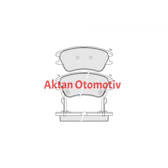 FREN BALATA ATOS 06-11 ÖN