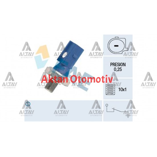 MÜŞÜR YAĞ POLO CLASSİC / TRANSPORTER T4 / LT / CADDY 96-03 ANJ-ABL-AFN-1Y-AVR 1.9 D-1.9 TDİ-2.5 TDİ 0,15-0,35 BAR MAVİ