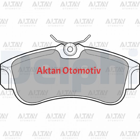 FREN BALATA PRIMERA  90-01 ALTI OVAL ÖN