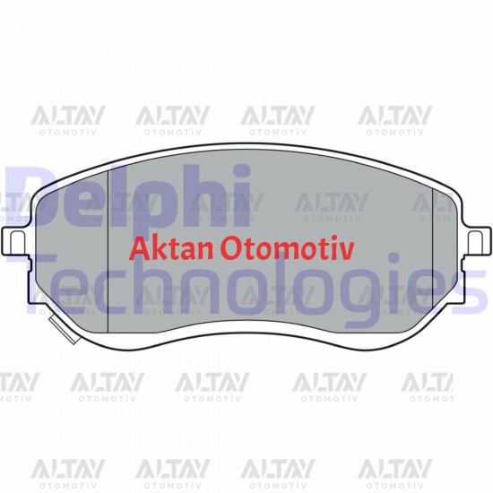 FREN BALATA NAVARA 20-23 2.3 DCI / MERCEDES X-CLASS 17= ÖN