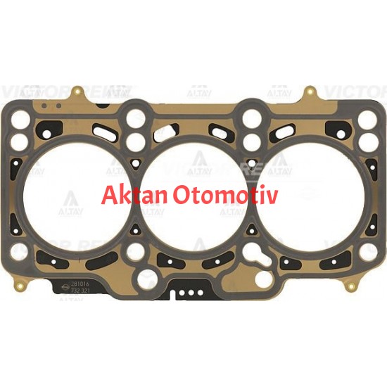 SİLİNDİR KAPAK CONTASI POLO / İBİZA / FABİA 10-13 CFWA 1.2 TDİ 3 DELİK