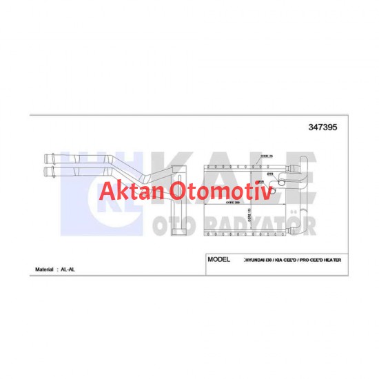 RADYATÖR KALORİFER I-30 07-11 / CEED 08-11