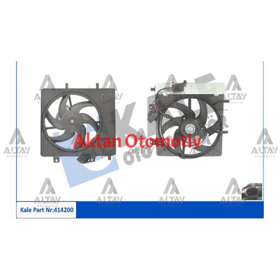 FAN RADYATÖR C2 / C3 I-II / C3 PLURIEL 03= 1.4-1.6-1.6 HDİ DAVLUMBAZLI