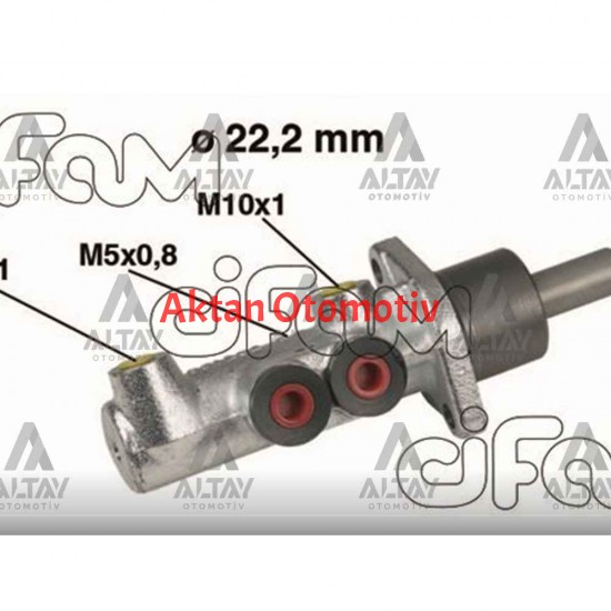 FREN ANA MERKEZ DOBLO 01-10 1.3 MJT ABSLİ DÖKÜM 22mm