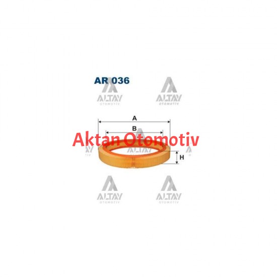 HAVA FİLTRESİ 124 / 190 / 201 ENJ. 97-01 OM 601-602