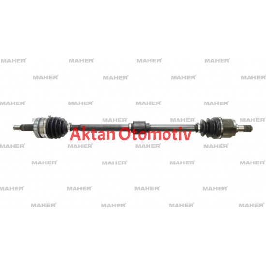 AKS KOMPLE ÖN CERATO 06-09 / SOL M-T BENZİNLİ 1.6 ABSLİ 44 DİŞ 645mm