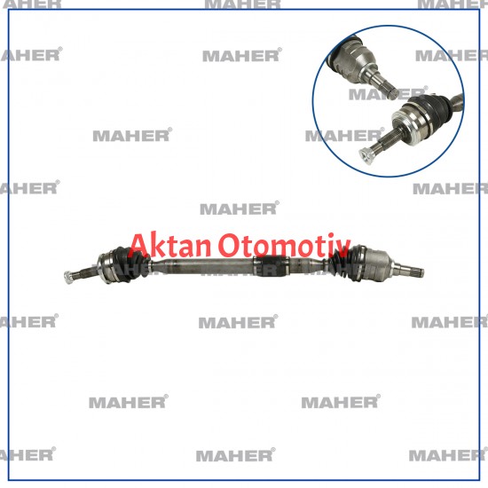 AKS KOMPLE ÖN COROLLA 07-14 BENZİNLİ MANUEL / AURIS 07-13 1.4 D4D DİZEL MANUEL SAĞ 26X20X61.2X943mm AKS KOMPLE ÖN COROLLA 07-14 BENZİNLİ MANUEL / AURIS 07-13 1.4 D4D DİZEL MANUEL SAĞ 26X20X61.2X943mm