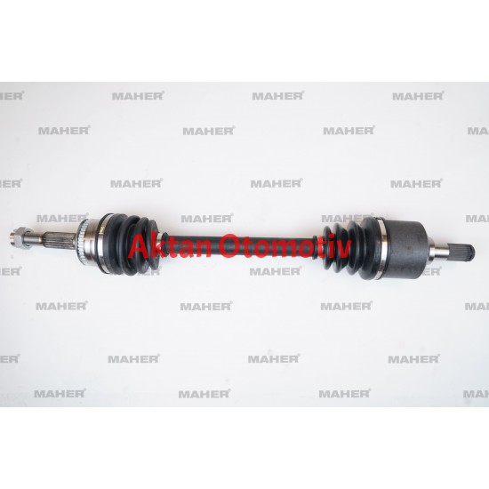 AKS KOMPLE ÖN ELANTRA 01-07 / 44 DİŞ ABSLİ SOL 25X25X50X655mm