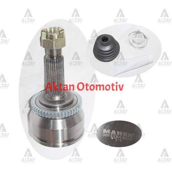 AKS KAFASI DIŞ I-20 09-12 / DİZEL ABSLİ 25X24X52,6