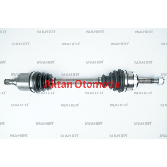 AKS KOMPLE ÖN ALMERA 00-06 / SOL 1.5 ABSLİ 42 DİŞ 627mm