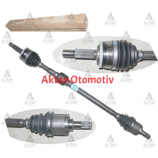 AKS KOMPLE ÖN RIO 12= / SAĞ M-T BENZİNLİ 1.4 ABSLİ 48 DİŞ 932mm