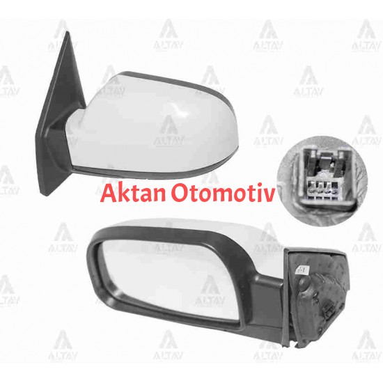 AYNA DIŞ DİKİZ TUCSON 04-10 ELEKTRİKLİ SOL