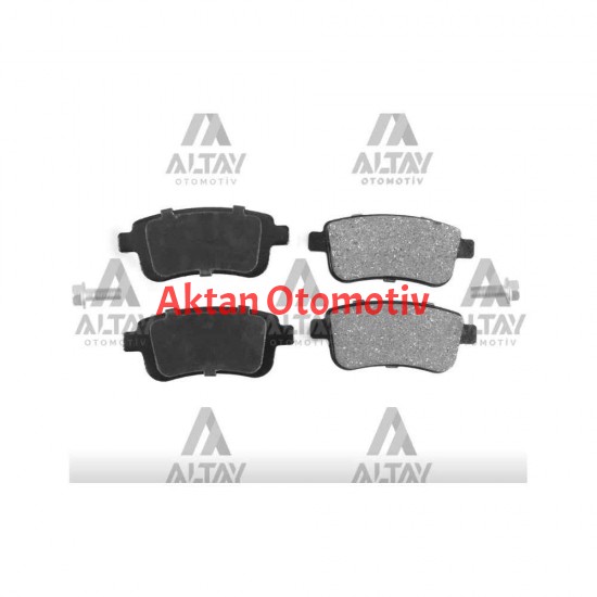 FREN BALATA MEGANE IV 16= / TALISMAN 15= (ELEKTRONİK EL FRENLİ) ARKA