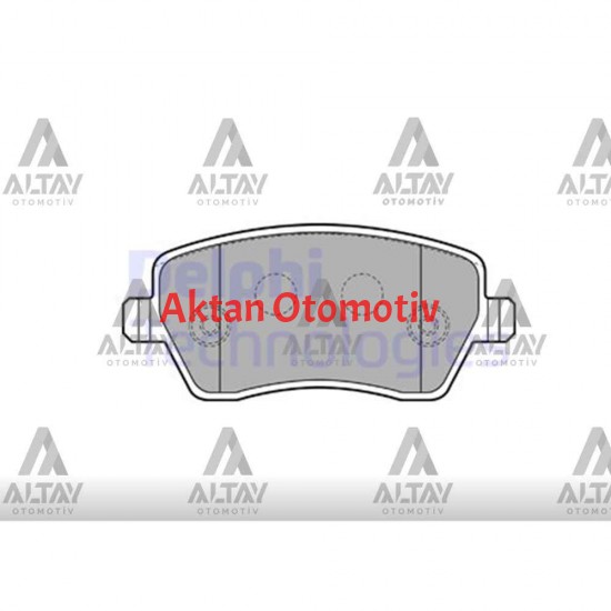 FREN BALATA CLIO III 06= / DUSTER 10= / MICRA 03= K12 / NOTE 06= / SWIFT 05= ÖN CİVATALI