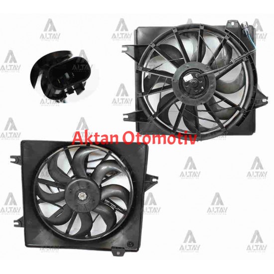 FAN RADYATÖR ELANTRA  96-01