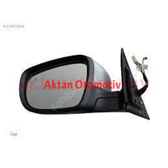 AYNA DIŞ DİKİZ TIGGO 8 PRO ISITMALI KATLANIR KAMERALI KÖR NOKTALI  ALT AYDINLATMALI 16 FİŞLİ SOL