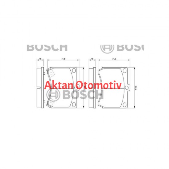 FREN BALATA 323  95-99 FAMILIA / LANTIS 96-98 ÖN