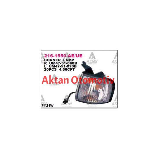 SİNYAL LAMBASI B2500 03-07 BEYAZ DUYSUZ SAĞ