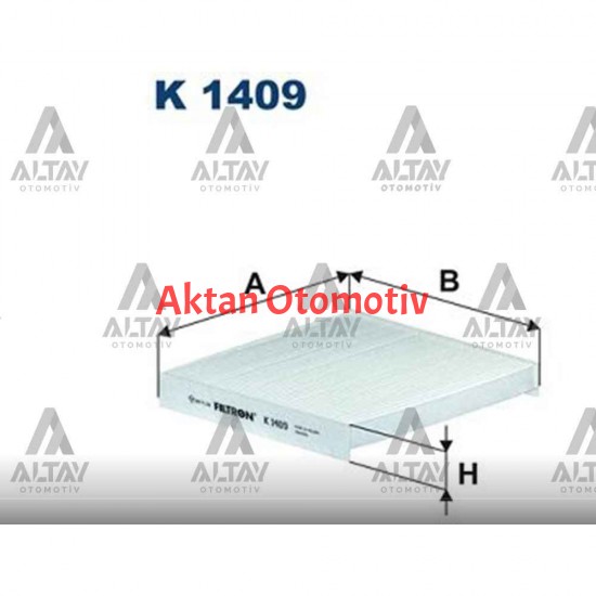 POLEN FİLTRESİ TUCSON 15-19 / KONA 18= / RIO 17= / SPORTAGE 16= KARBONSUZ